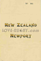 Newport v New Zealand 1935 rugby  Programme